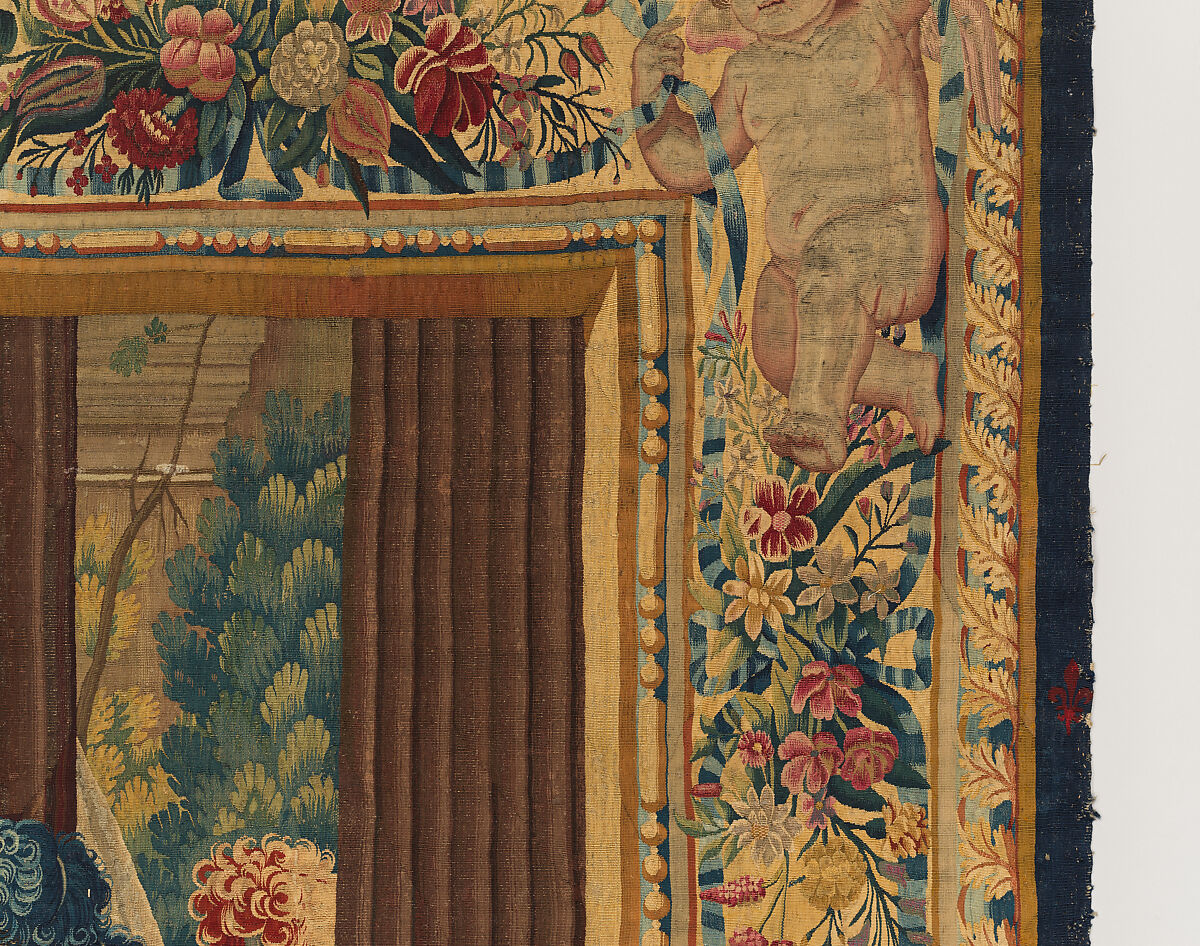 Tancred Frees Herminia, from The Story of Tancred and Clorinda, Michel Corneille the Elder (French, Orléans 1602–1664 Paris), Wool and silk, 8 warps per cm., French, Paris
