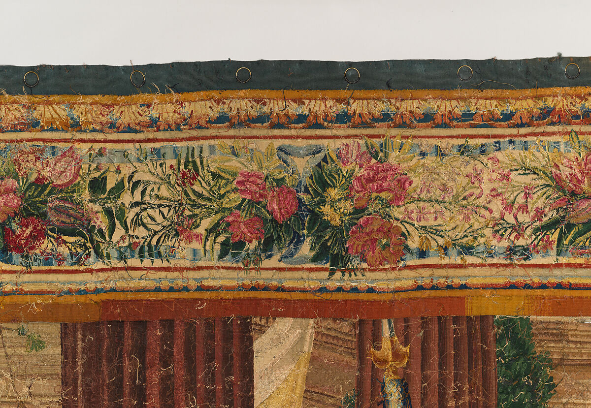 Tancred Frees Herminia, from The Story of Tancred and Clorinda, Michel Corneille the Elder (French, Orléans 1602–1664 Paris), Wool and silk, 8 warps per cm., French, Paris