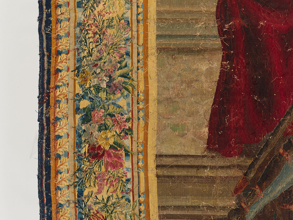 Tancred Frees Herminia, from The Story of Tancred and Clorinda, Michel Corneille the Elder (French, Orléans 1602–1664 Paris), Wool and silk, 8 warps per cm., French, Paris