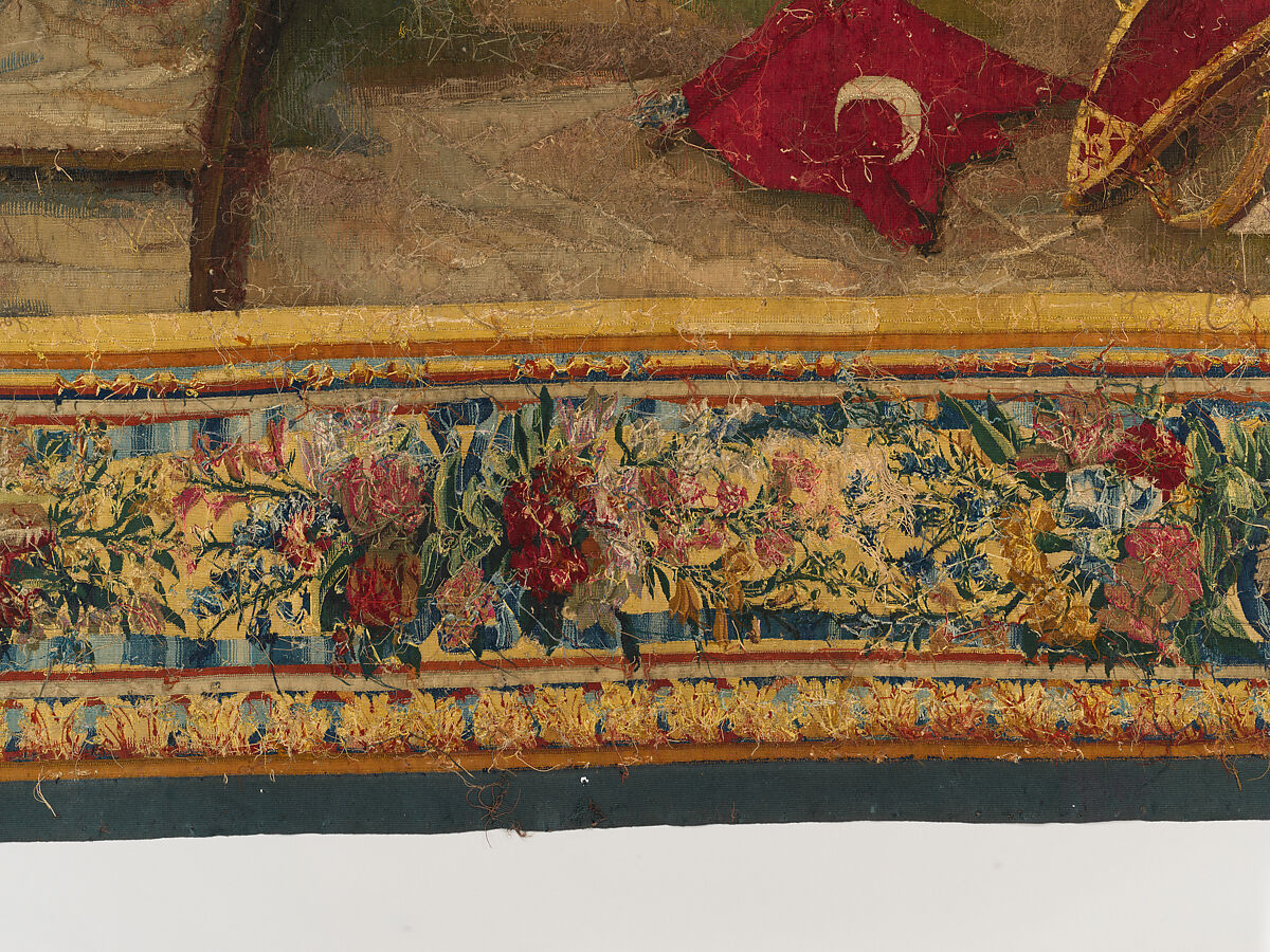 Tancred Frees Herminia, from The Story of Tancred and Clorinda, Michel Corneille the Elder (French, Orléans 1602–1664 Paris), Wool and silk, 8 warps per cm., French, Paris