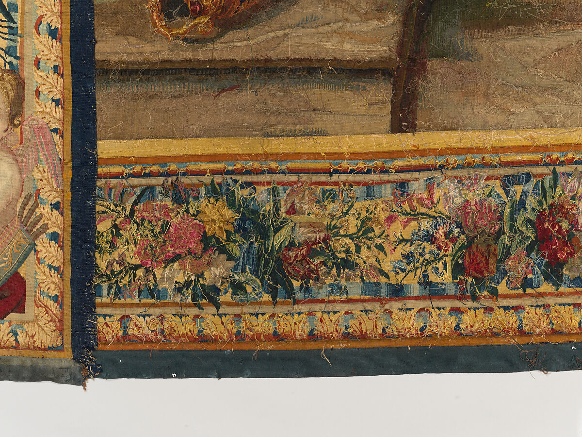 Tancred Frees Herminia, from The Story of Tancred and Clorinda, Michel Corneille the Elder (French, Orléans 1602–1664 Paris), Wool and silk, 8 warps per cm., French, Paris