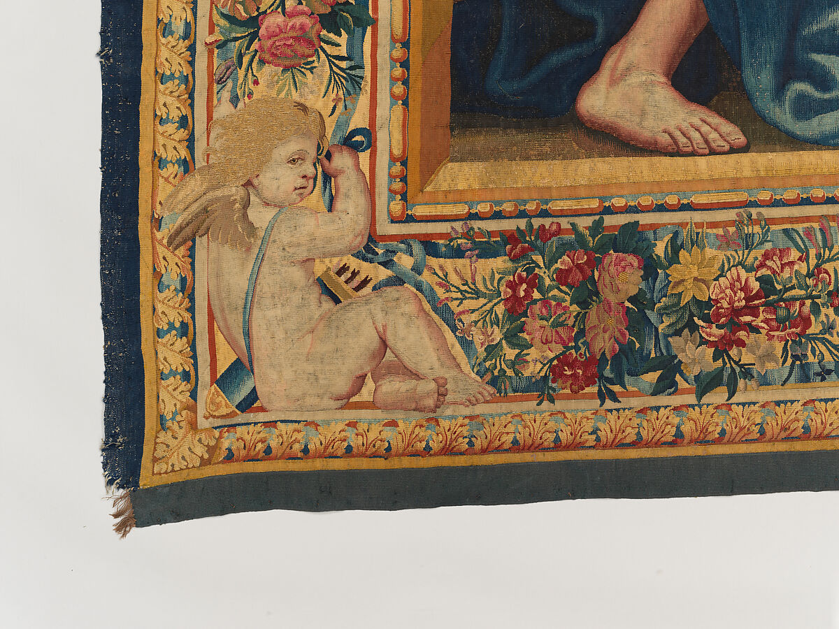 Tancred Frees Herminia, from The Story of Tancred and Clorinda, Michel Corneille the Elder (French, Orléans 1602–1664 Paris), Wool and silk, 8 warps per cm., French, Paris