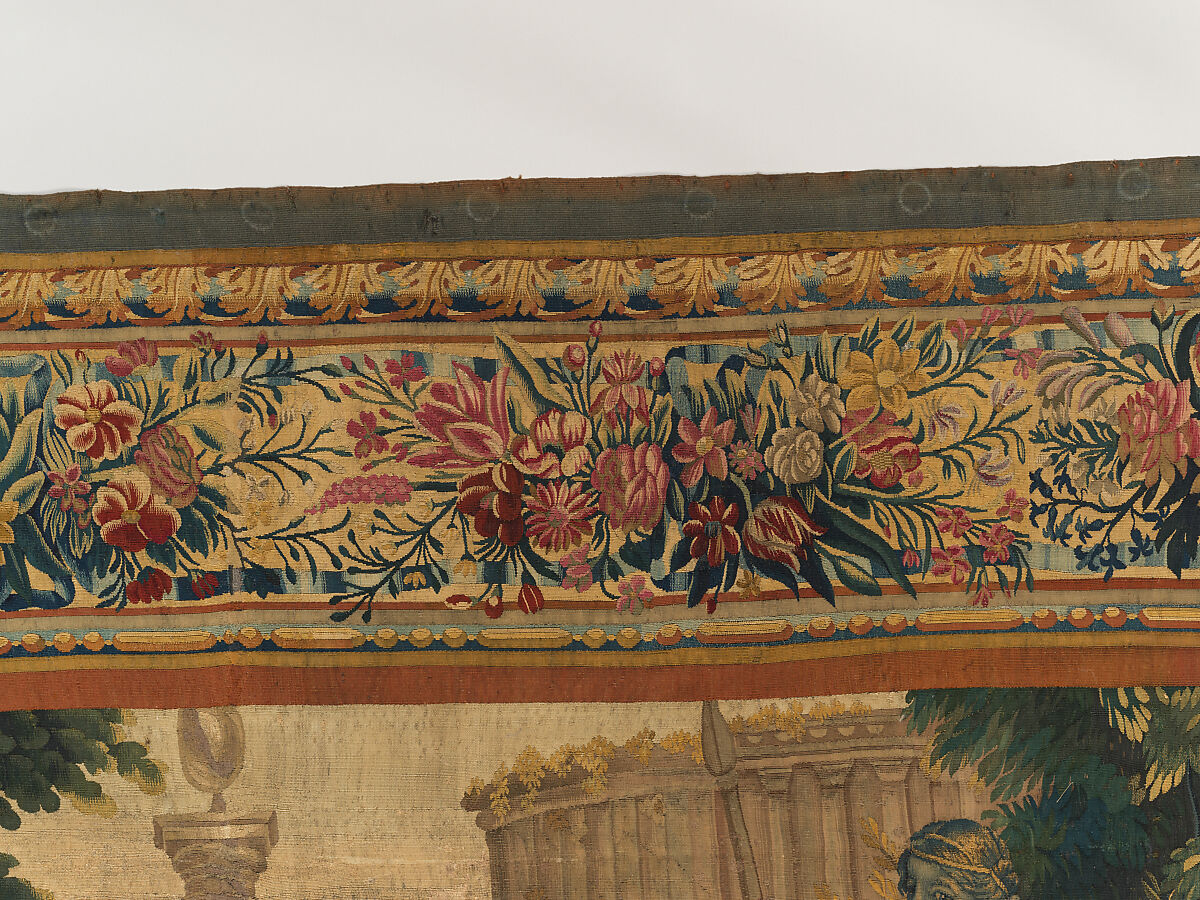 Tancred Frees Herminia, from The Story of Tancred and Clorinda, Michel Corneille the Elder (French, Orléans 1602–1664 Paris), Wool and silk, 8 warps per cm., French, Paris