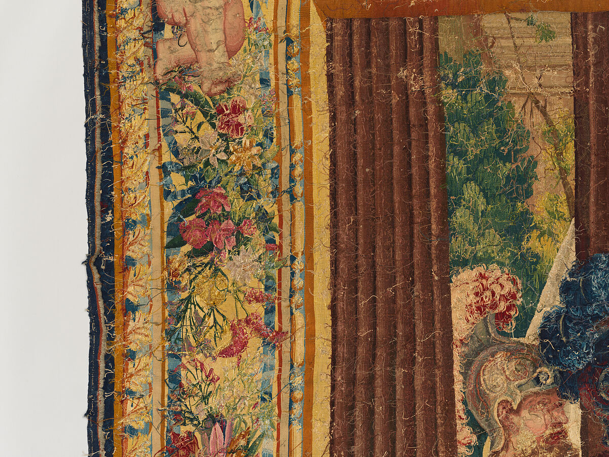 Tancred Frees Herminia, from The Story of Tancred and Clorinda, Michel Corneille the Elder (French, Orléans 1602–1664 Paris), Wool and silk, 8 warps per cm., French, Paris
