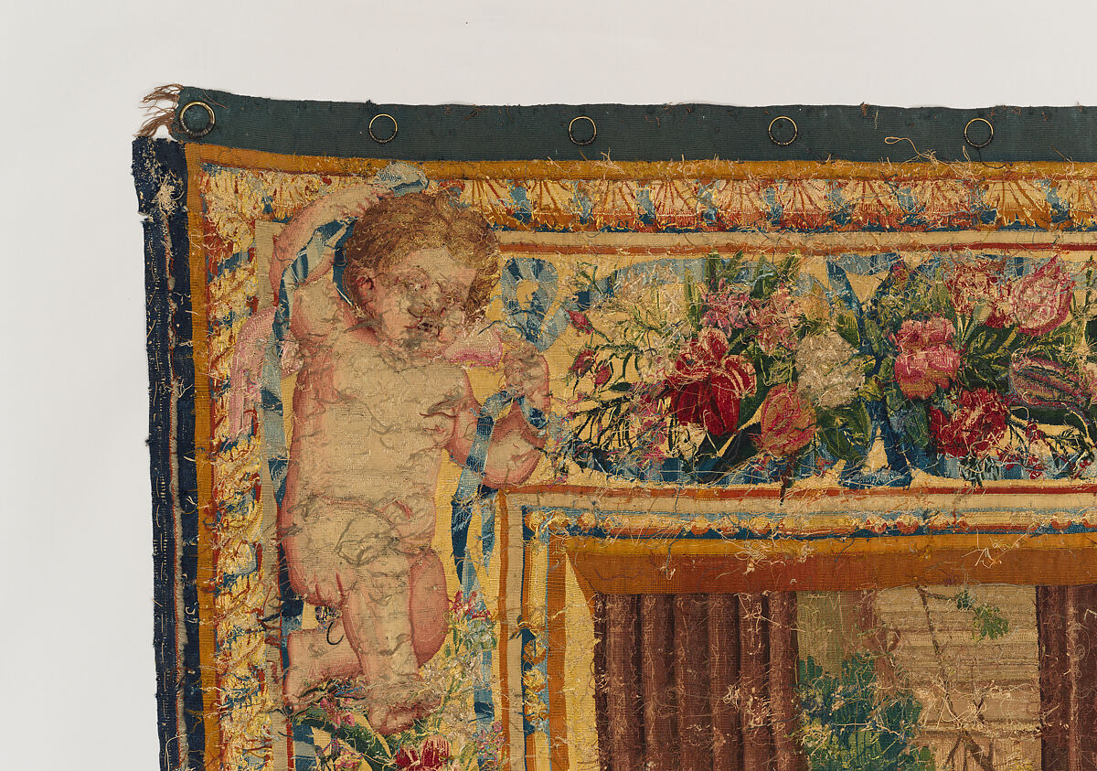 Tancred Frees Herminia, from The Story of Tancred and Clorinda, Michel Corneille the Elder (French, Orléans 1602–1664 Paris), Wool and silk, 8 warps per cm., French, Paris