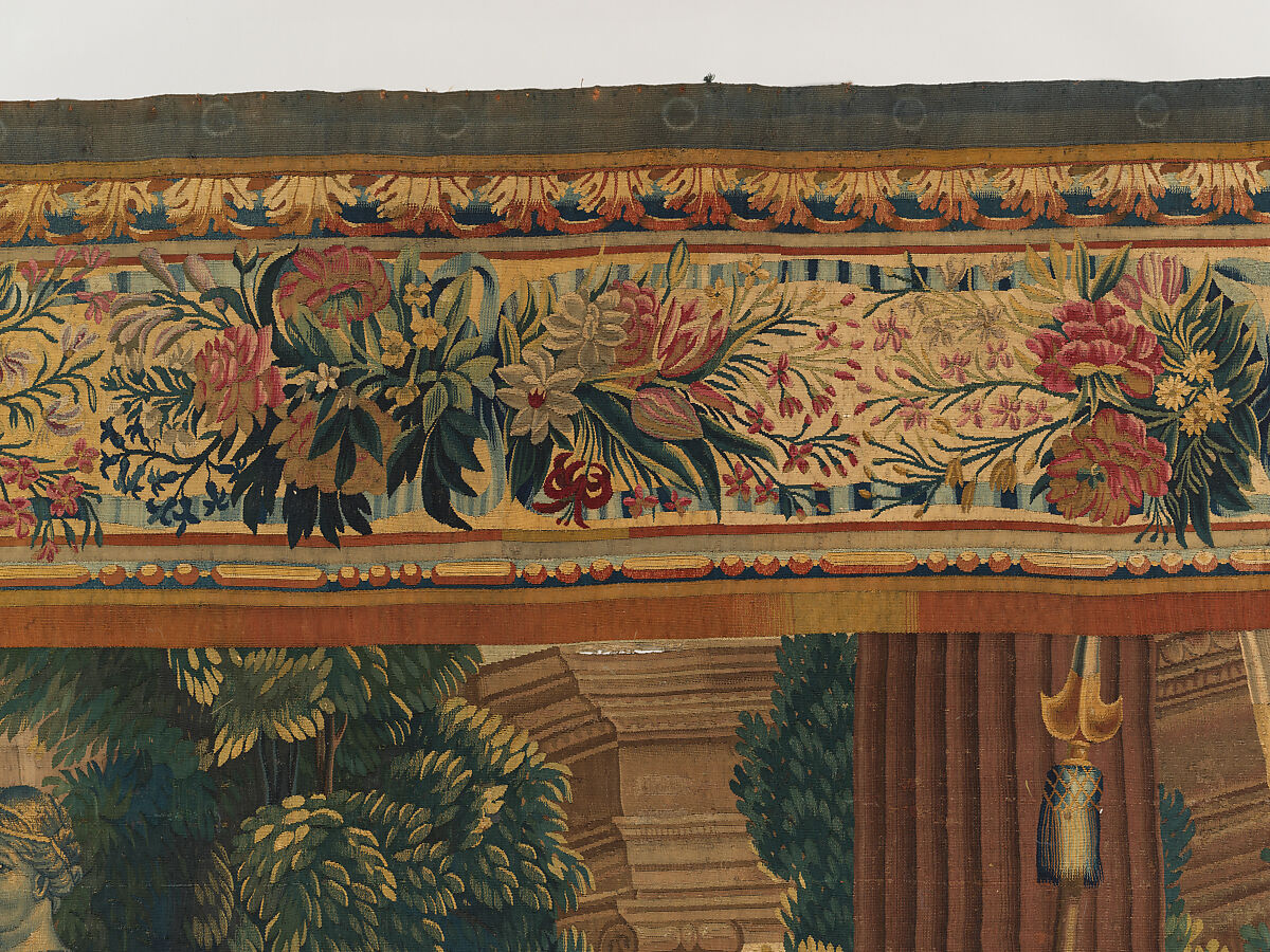 Tancred Frees Herminia, from The Story of Tancred and Clorinda, Michel Corneille the Elder (French, Orléans 1602–1664 Paris), Wool and silk, 8 warps per cm., French, Paris