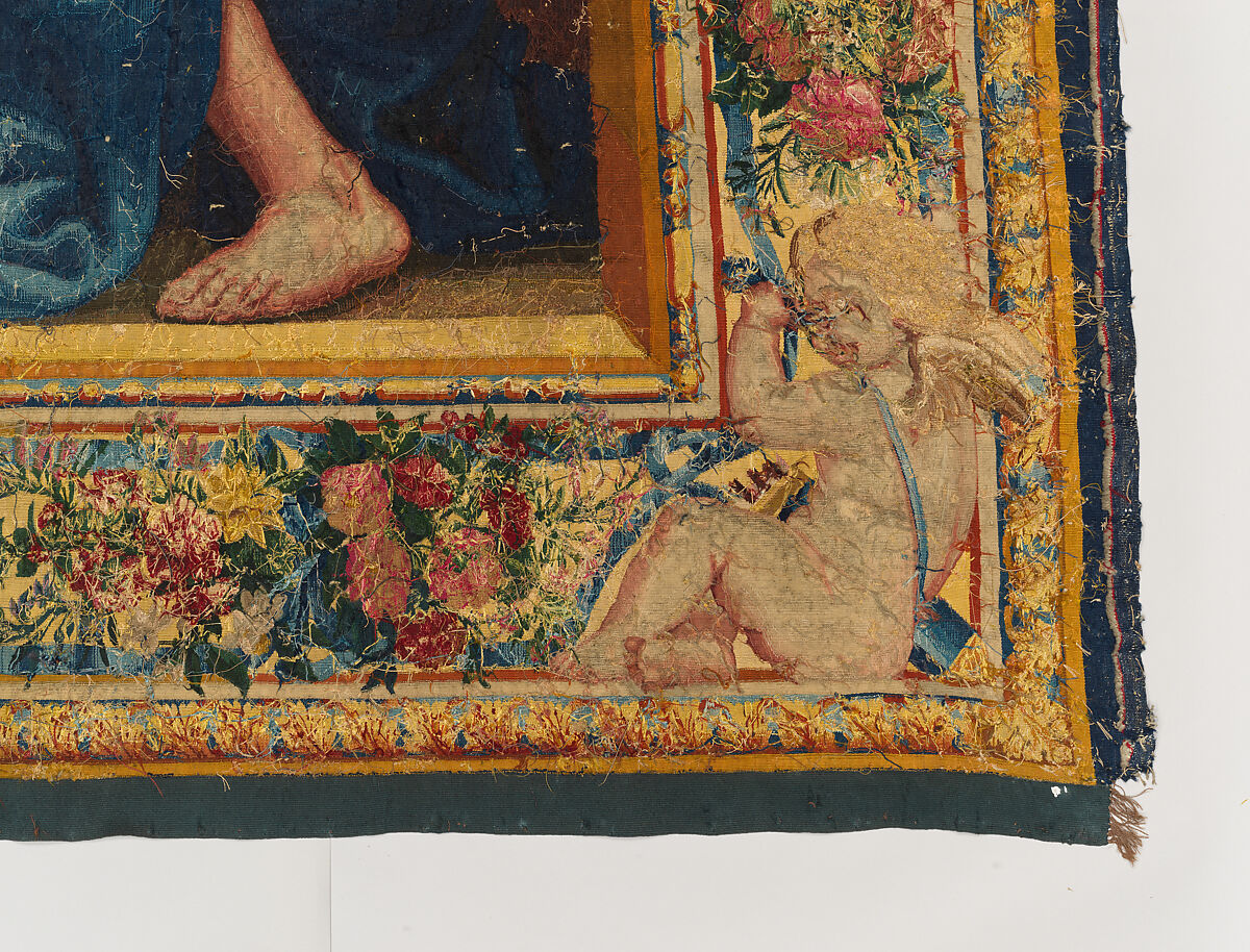 Tancred Frees Herminia, from The Story of Tancred and Clorinda, Michel Corneille the Elder (French, Orléans 1602–1664 Paris), Wool and silk, 8 warps per cm., French, Paris