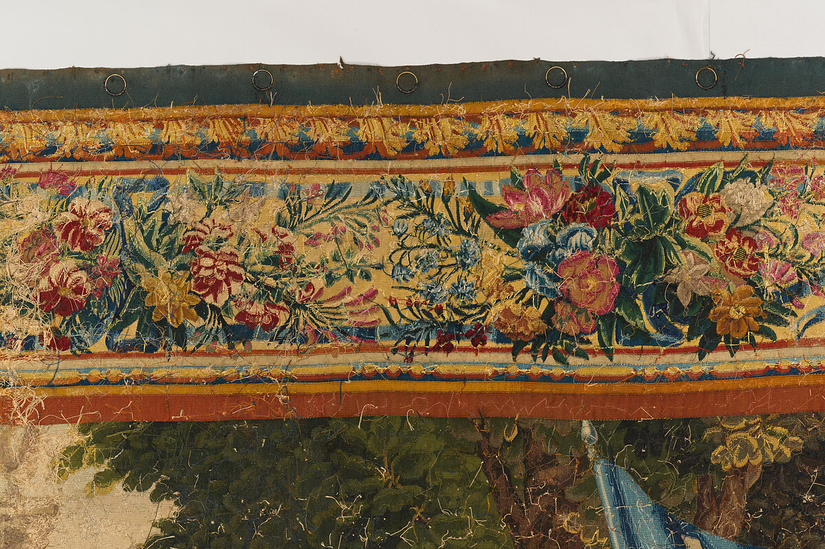 Tancred Frees Herminia, from The Story of Tancred and Clorinda, Michel Corneille the Elder (French, Orléans 1602–1664 Paris), Wool and silk, 8 warps per cm., French, Paris