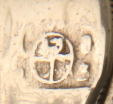 Fish-form spice container (Besamim), Silver, foil-backed glass, Austrian, Vienna