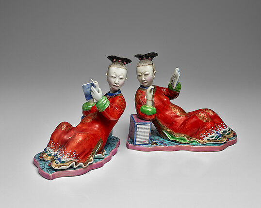 Reclining Ladies (a pair)