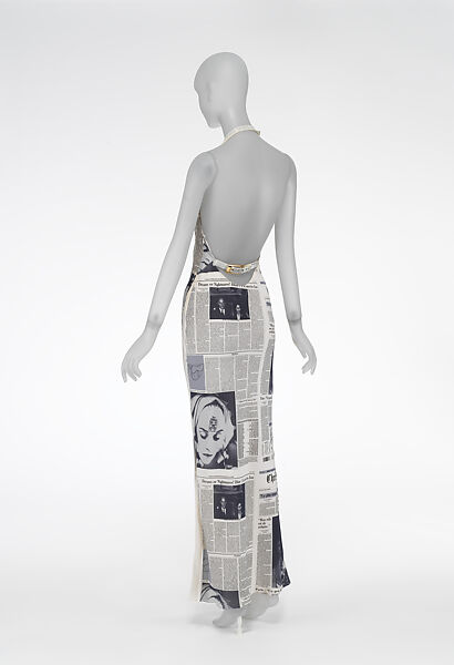 Dress, House of Dior (French, founded 1946), silk, leather (lambskin), metal, French