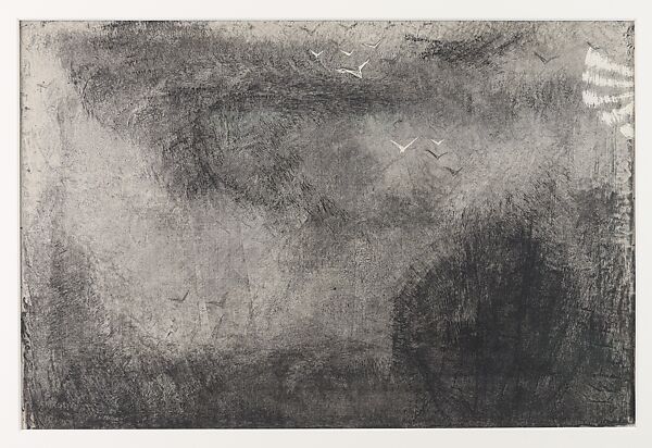 The Parade, Si Lewen (American, Lublin, Poland 1918–2016), Manufactured charcoal, pencil, crayon, ink, scratching, and hand applied gesso on paperboard