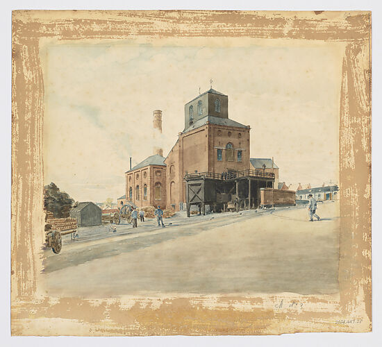 Perspective View from a series of Mines and Factories