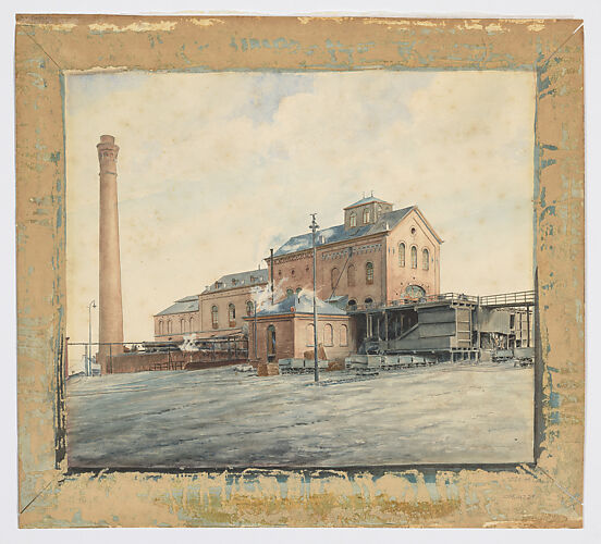 Perspective View from a series of Mines and Factories