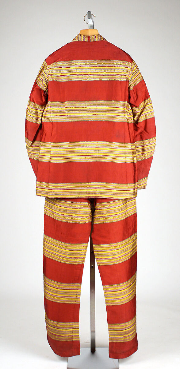 Lounge suit, silk, American