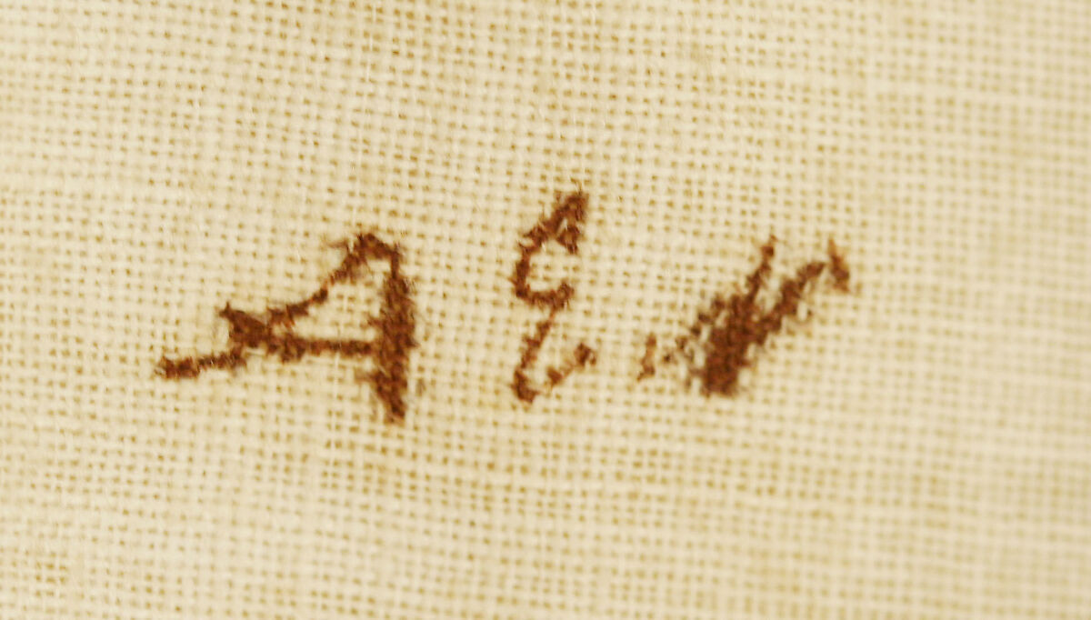 Frock coat, cotton, probably American