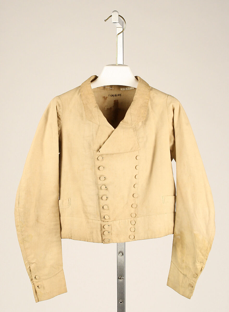 Jacket, linen, British 