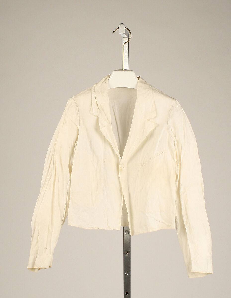 Jacket, linen, American 