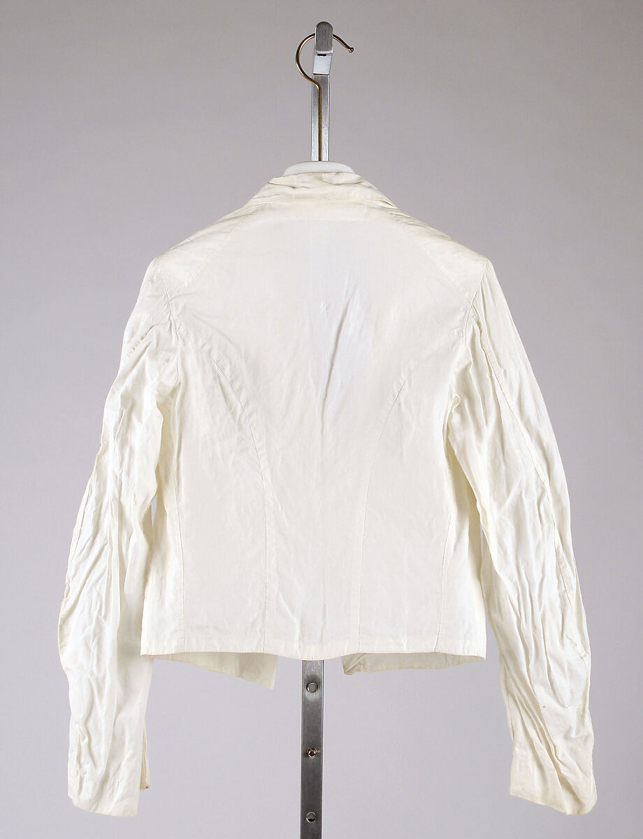 Jacket, linen, American