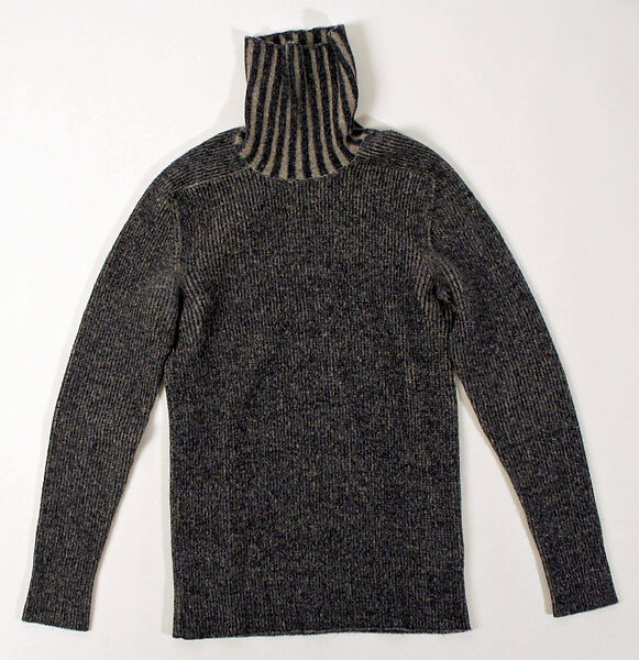 Turtleneck sweater, House of Balmain (French, founded 1945), wool, French 