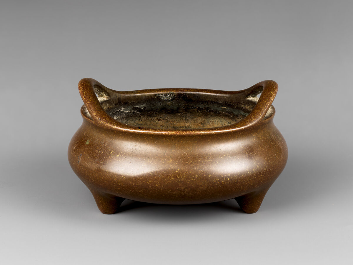 Incense burner, Bronze, China or Japan