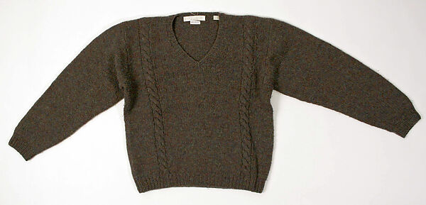 Sweater, Perry Ellis Sportswear Inc. (American, founded 1978), wool, American 
