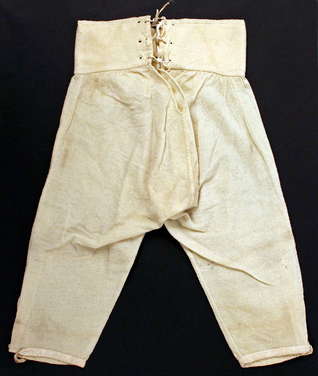 Drawers, wool, British