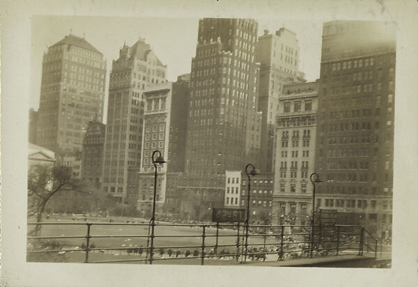 [New York Album: 6th Avenue Elevated Train Platform at 42nd Street, Bryant Park], Berenice Abbott (American, Springfield, Ohio 1898–1991 Monson, Maine), Gelatin silver print 