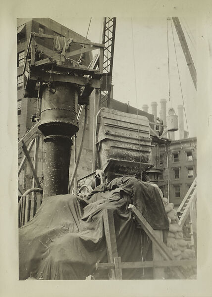 [New York Album: Fulton Street Fish Market], Berenice Abbott (American, Springfield, Ohio 1898–1991 Monson, Maine), Gelatin silver print 
