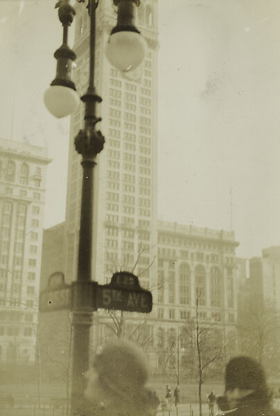 [New York Album: Madison Square Park, 25th Street and 5th Avenue], Berenice Abbott (American, Springfield, Ohio 1898–1991 Monson, Maine), Gelatin silver print 