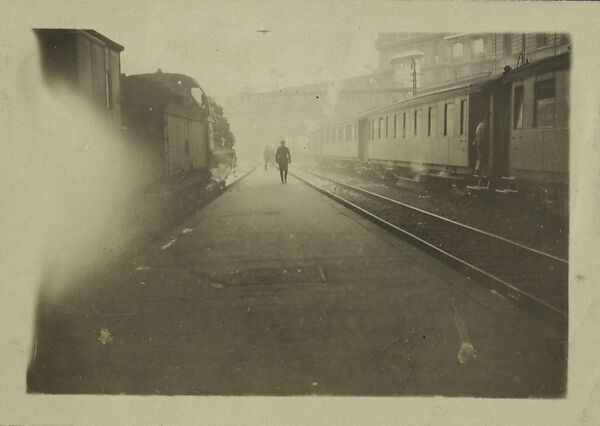 [New York Album: Railroad Station Tracks], Berenice Abbott (American, Springfield, Ohio 1898–1991 Monson, Maine), Gelatin silver print 