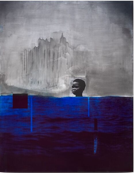 Ghost Note, Lorna Simpson  American, Ink and screenprint on gessoed fiberglass