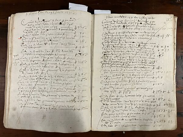 Sagrestia, Libro delle Cere, Libro di Entrate e Uscite, Parchment binding. Manuscript on paper, fols.