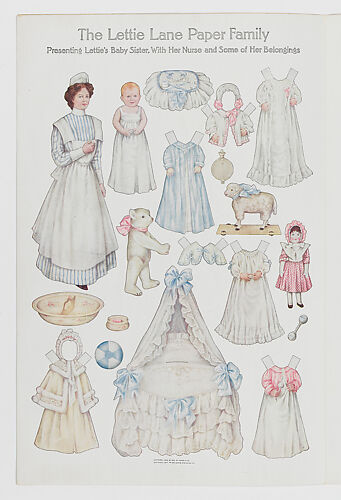 The Lettie Lane Paper Family: Presenting Lettie's Baby Sister, With Her Nurse and Some of Her Belongings