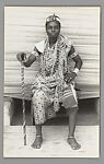 [Portrait from Africa], Adassin F. Jean, Gelatin silver print