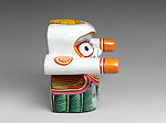 Jagannatha and Balabhadra, Painted wood, Eastern India, Puri, Odisha