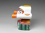 Jagannatha and Balabhadra, Painted wood, Eastern India, Puri, Odisha