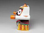 Jagannatha and Balabhadra, Painted wood, Eastern India, Puri, Odisha