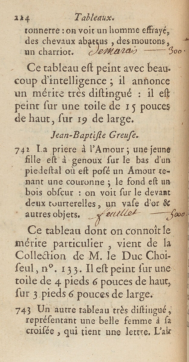 Catalogue d'une riche collection de tableaux des maîtres les plus célebres des trois écoles : qui composent le cabinet de feu son Altesse Sérenissime Monseigneur le Prince de Conti, prince du sang, & grand prieur de France, Pierre Rémy 