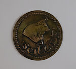 Designs for Irish Free State Coinage, Paul Manship  American, Bronze, olive green patina