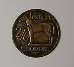 Designs for Irish Free State Coinage, Paul Manship  American, Bronze, olive green patina