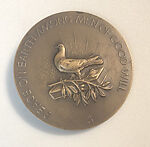 World Peace, Joseph A. Kiselewski (American, 1901–1986), Bronze