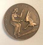 Medals, Charles Rudy (American, York, Pennsylvania 1904–1986 Doylestown, Pennsylvania), Bronze