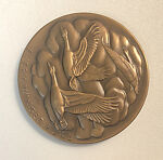 God Made the Beast, Katharine Lane Weems (American, Boston 1899–1989 Manchester, Massachusetts), Bronze