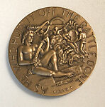 David and Goliath, Nathaniel Choate (American, 1899–1965), Bronze