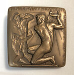 Medal, Robert A. Weinman (American, New York 1915–2003 Winston-Salem, North Carolina), Bronze