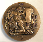 Pro Patria / Pro Humanitate, Joseph E. Renier (American, Union Hill, New Jersey 1887–1966 New York), Bronze