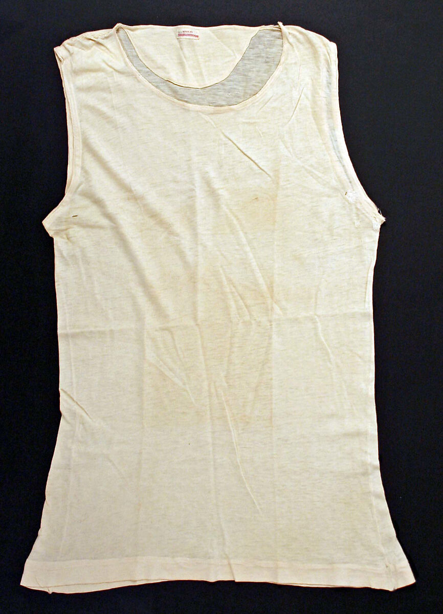 old fashioned undershirt