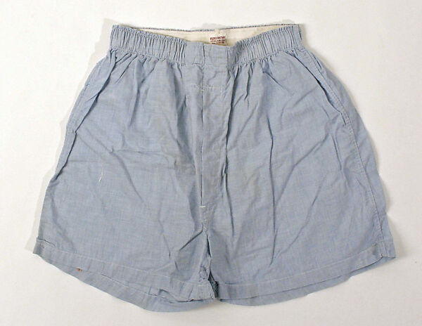 Boxer shorts, Brooks Brothers (American, founded 1818), cotton, American 
