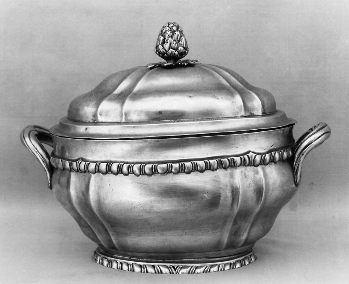 Tureen, Silver, Mexican 